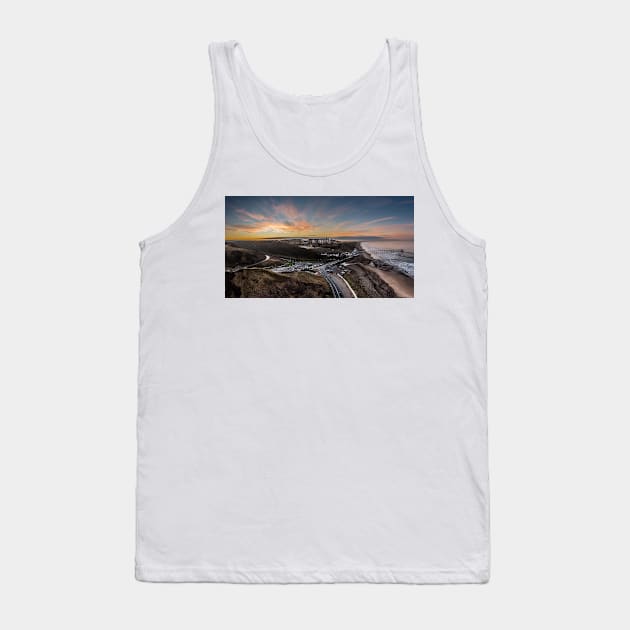 Saltburn Sunset Tank Top by davehudspeth